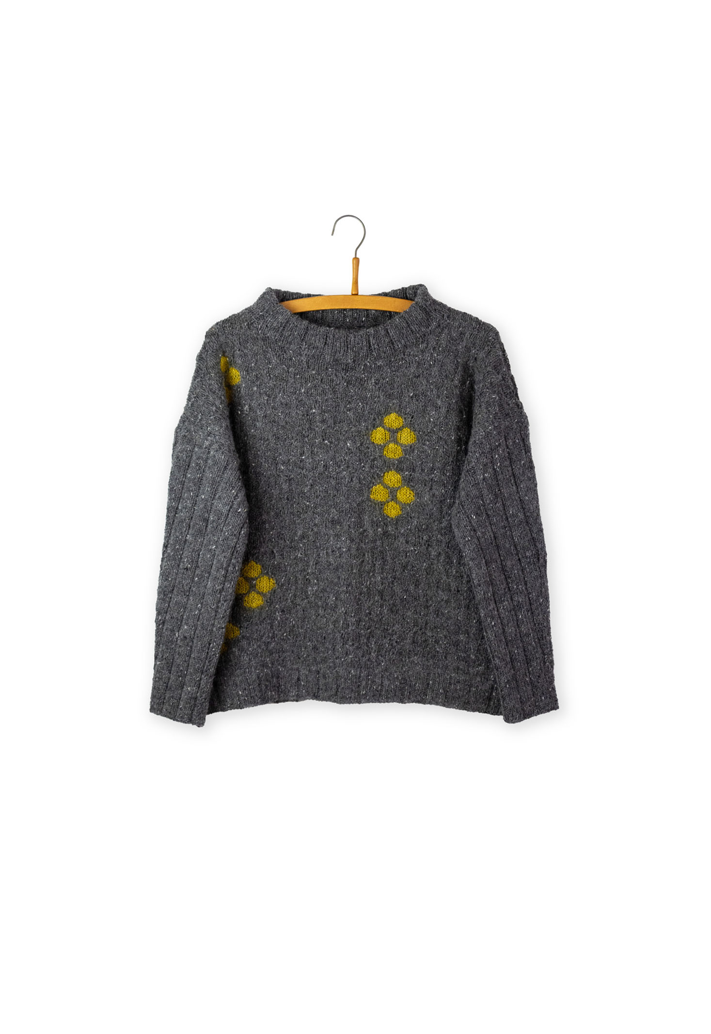 Isager Garden Life kit tricot pull laine