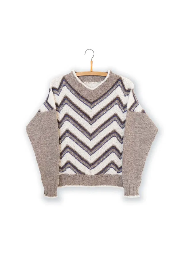 Isager Himalaya kit tricot pull laine