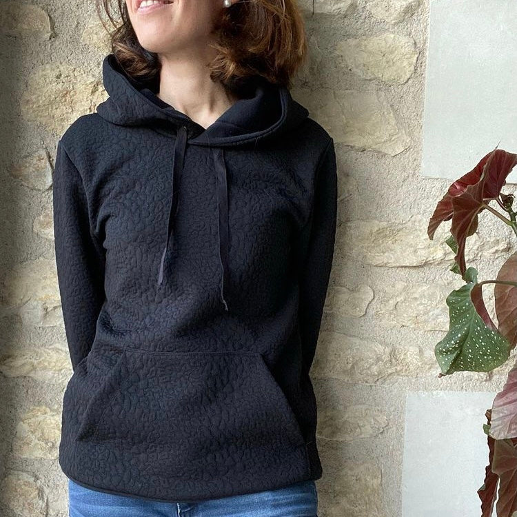 Laeti & Léa Monarque patron couture sweat XS-XXXL PDF