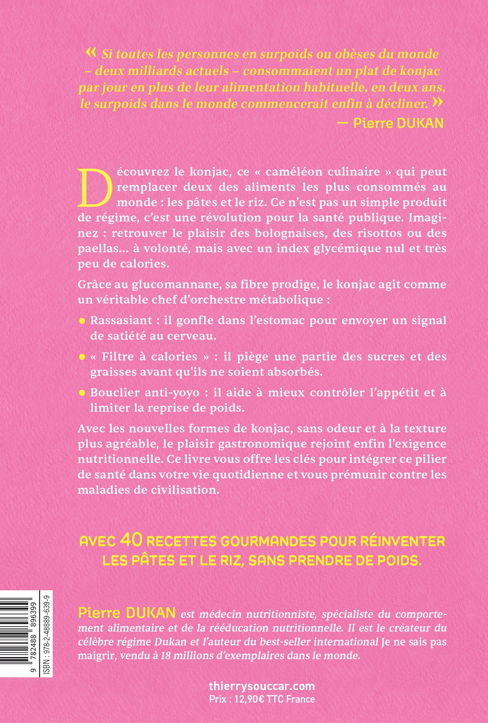 Souccar Editions Le meilleur moyen de maigrir livre konjac broché 40 recettes