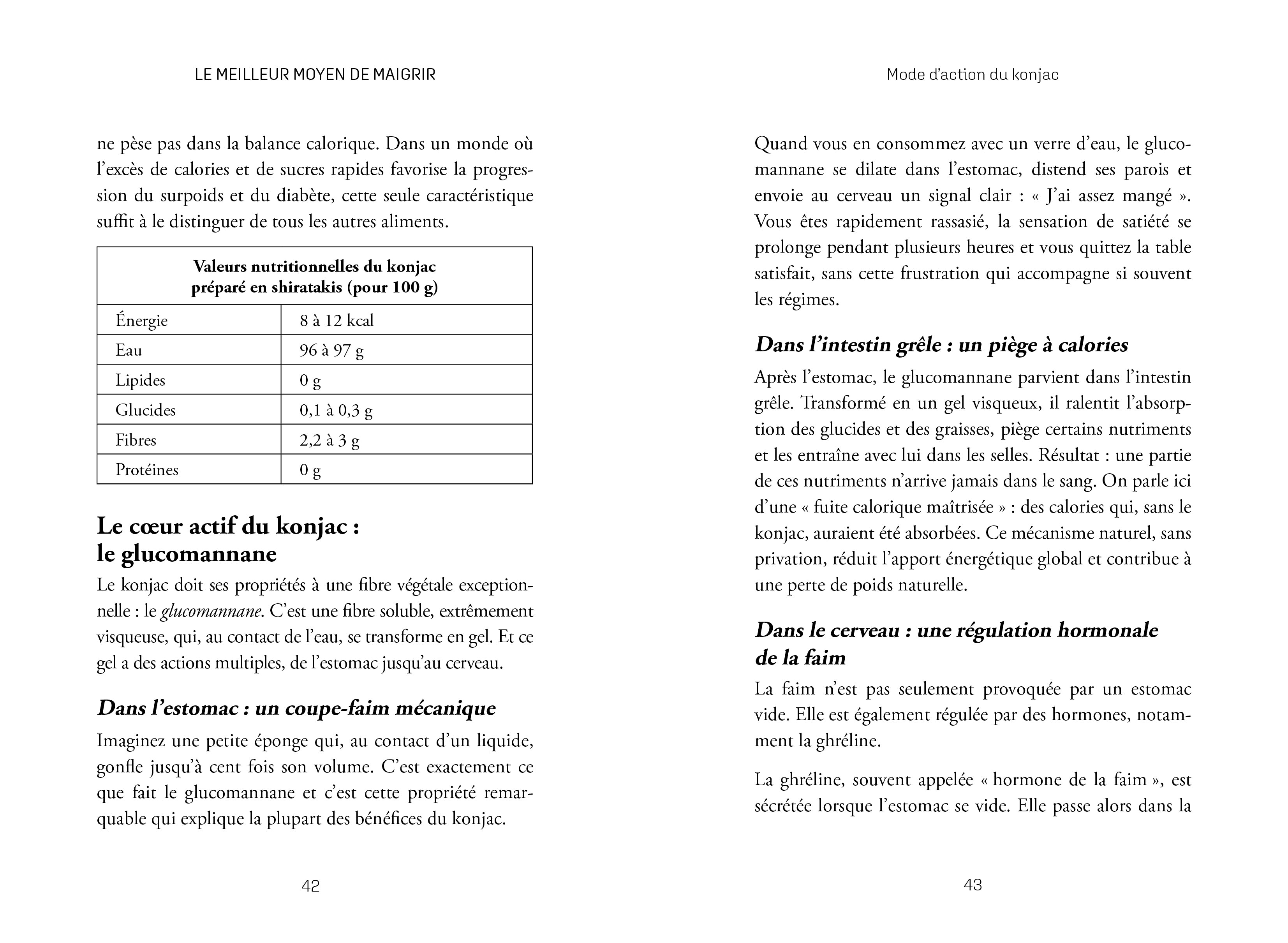 Souccar Editions Le meilleur moyen de maigrir livre konjac broché 40 recettes