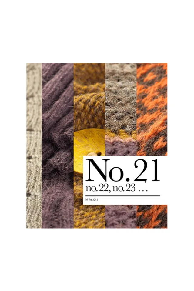 Isager Patterns No. 21 patron tricot pull