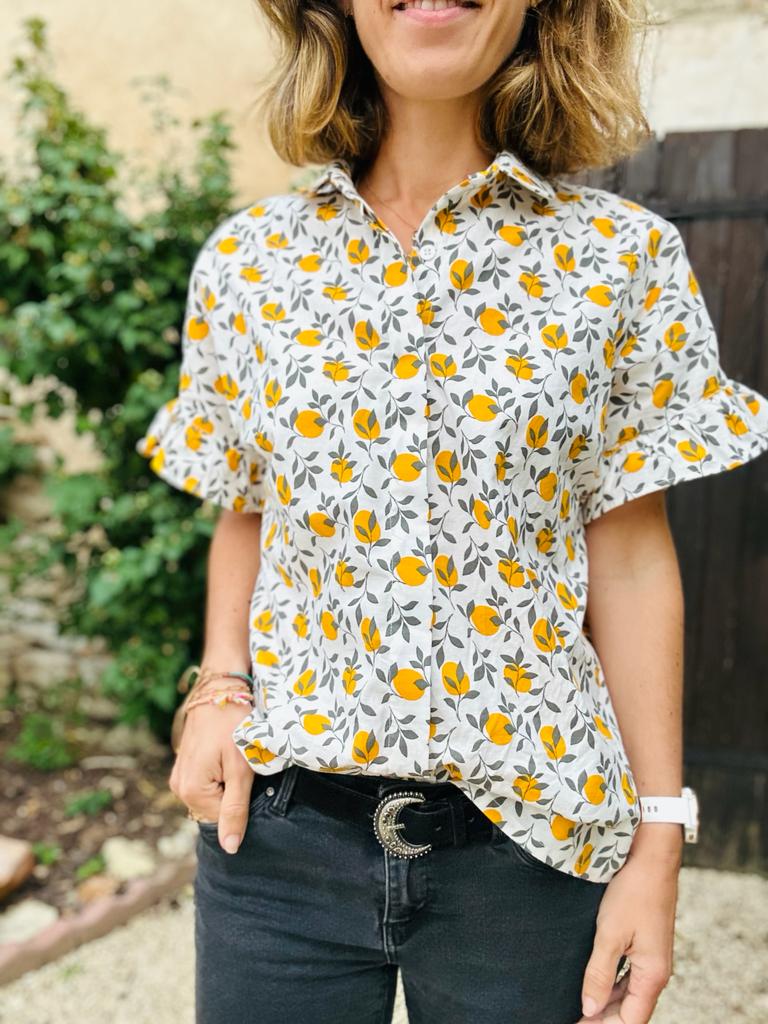 Laeti & Léa Lycène chemisier patron couture femme 34-50 PDF