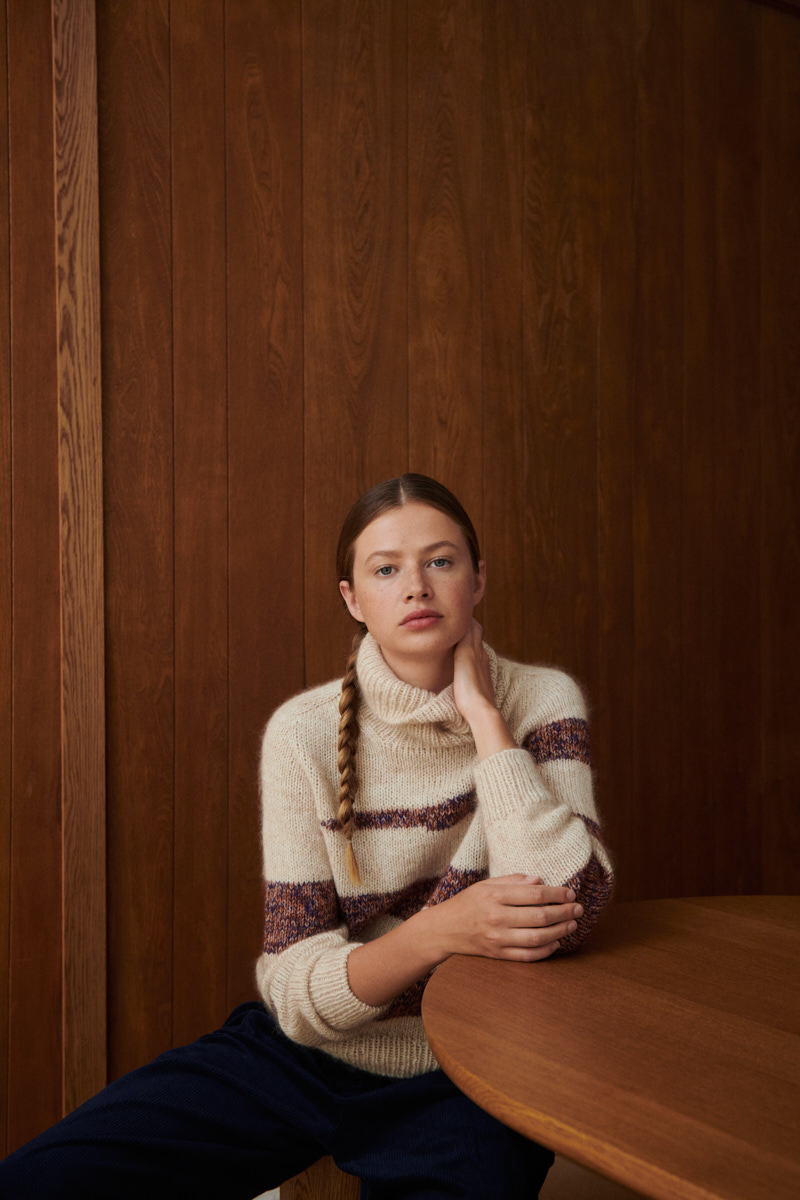 Isager Sycamore Sweater kit tricot pull laine