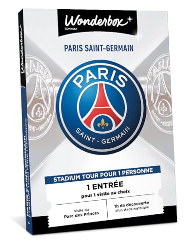 Wonderbox PSG Stadium Tour coffret foot Parc des Princes 1 pers.
