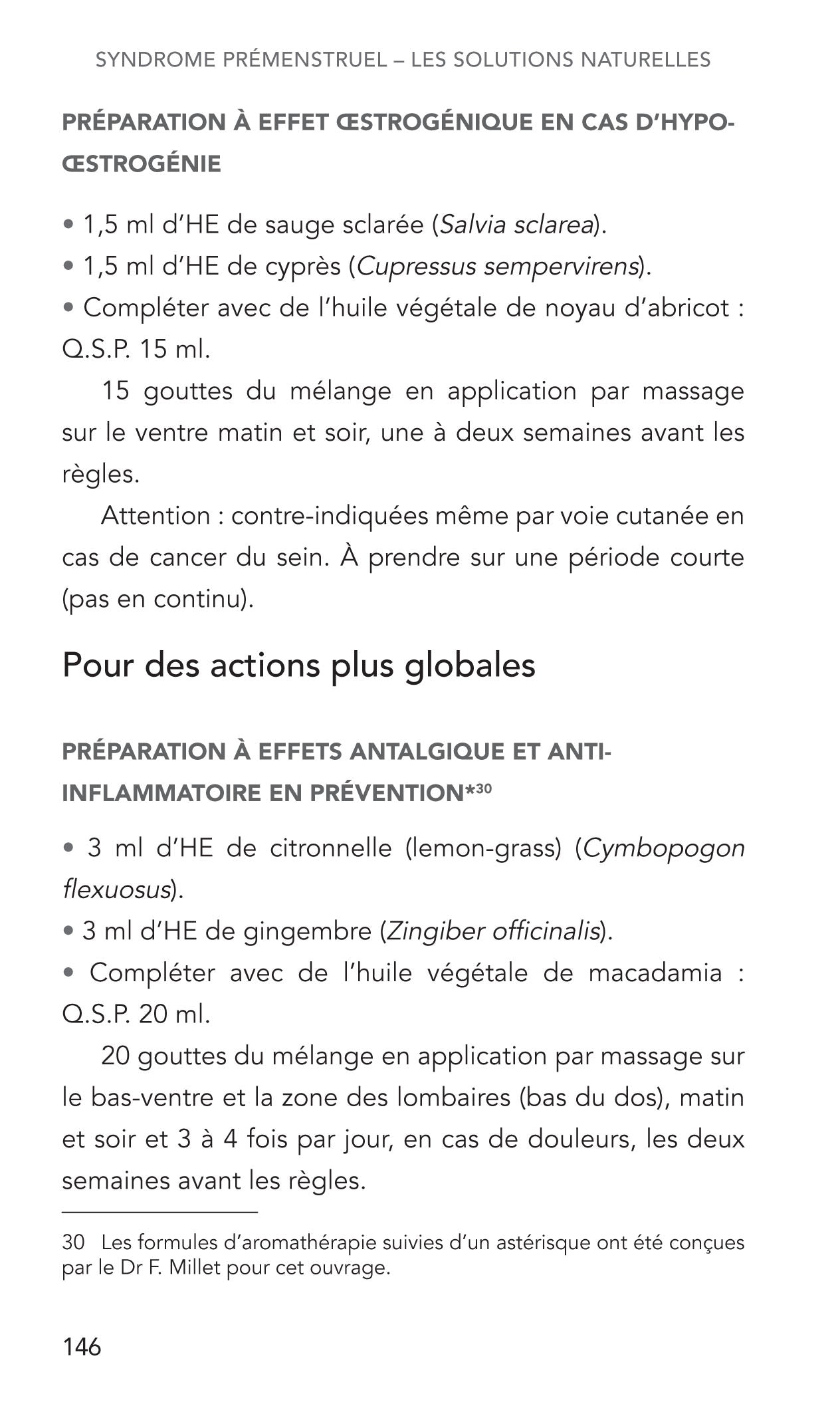Souccar Nature et vitamines Syndrome prémenstruel livre santé femme