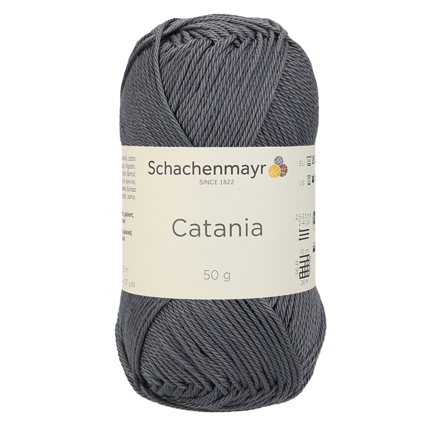 Schachenmayr Catania 0429 fil coton anthrazit 50g