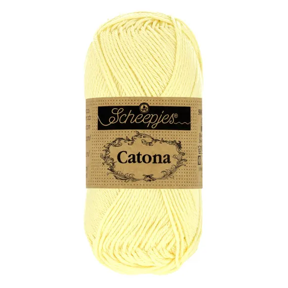 Scheepjes Catona 0101 fil coton 50g orange cristal