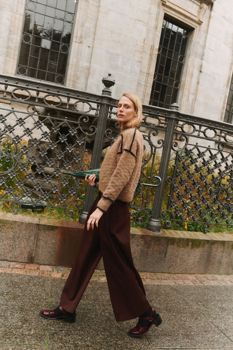 Isager Zoe Loop Sweater kit pull laine