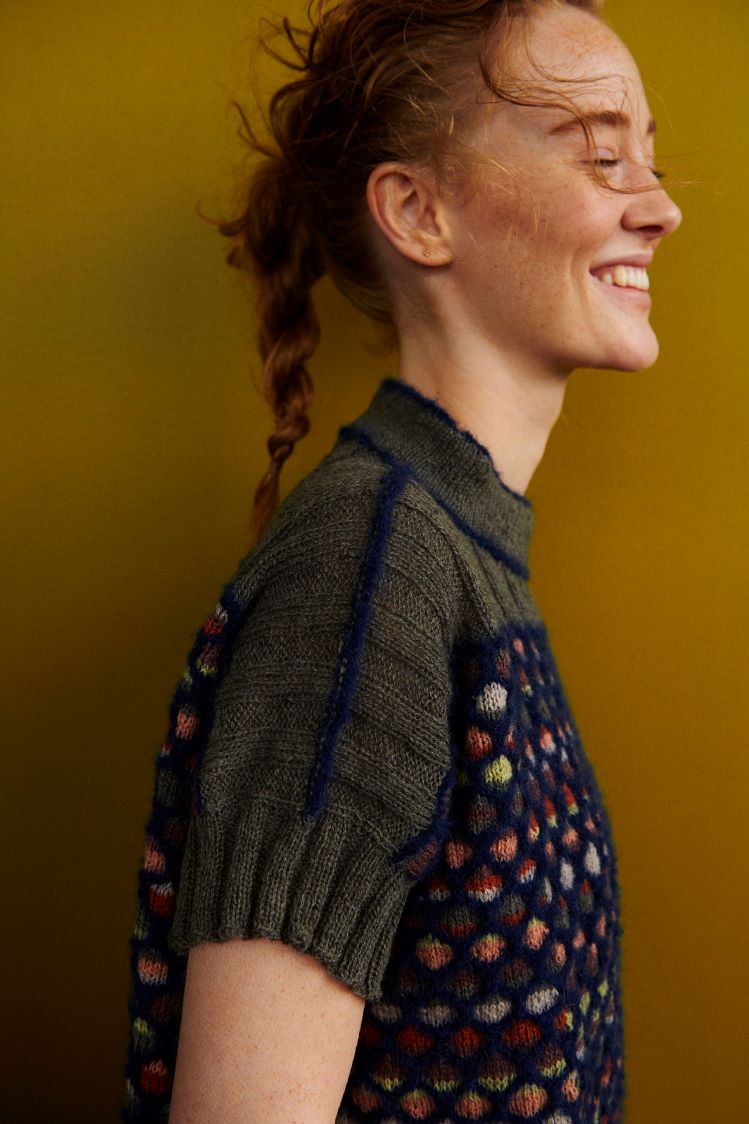 Isager Yarn Kits Namaste kit tricot pull laine femme