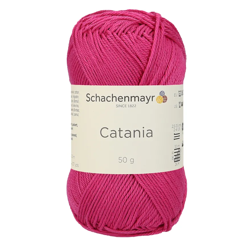 Schachenmayr Catania 0114 fil coton cyclam 50 g