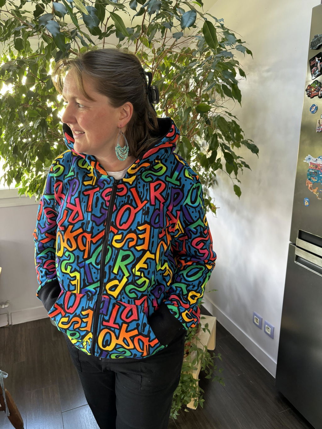 Laeti & Léa Monarque patron couture sweat XS-XXXL PDF