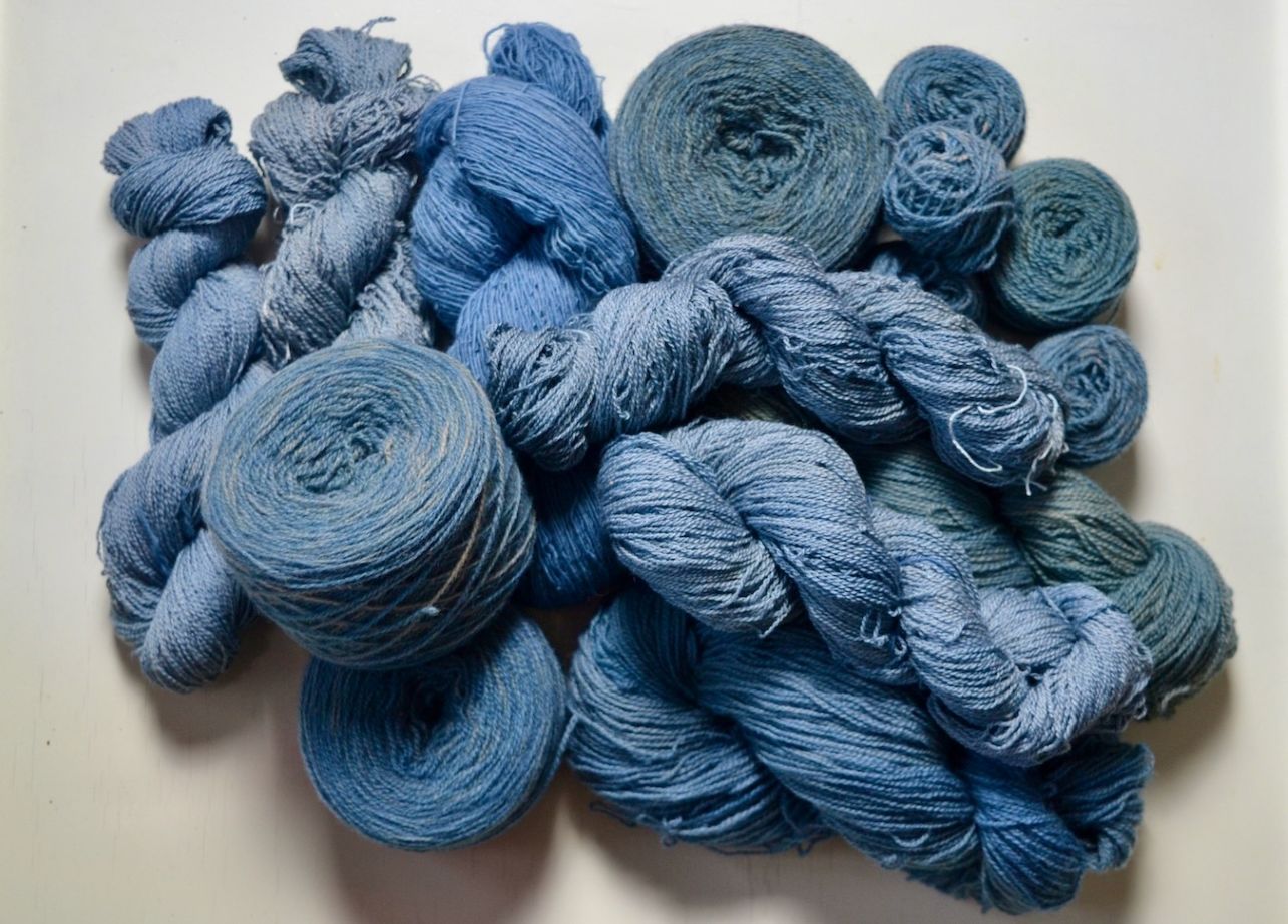 Isager Workshops Indigo et Sashiko atelier teinture