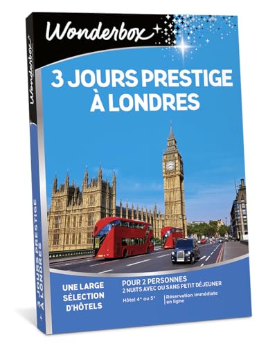 Wonderbox 3 Jours Prestige à Londres coffret 2 nuits 2 pers