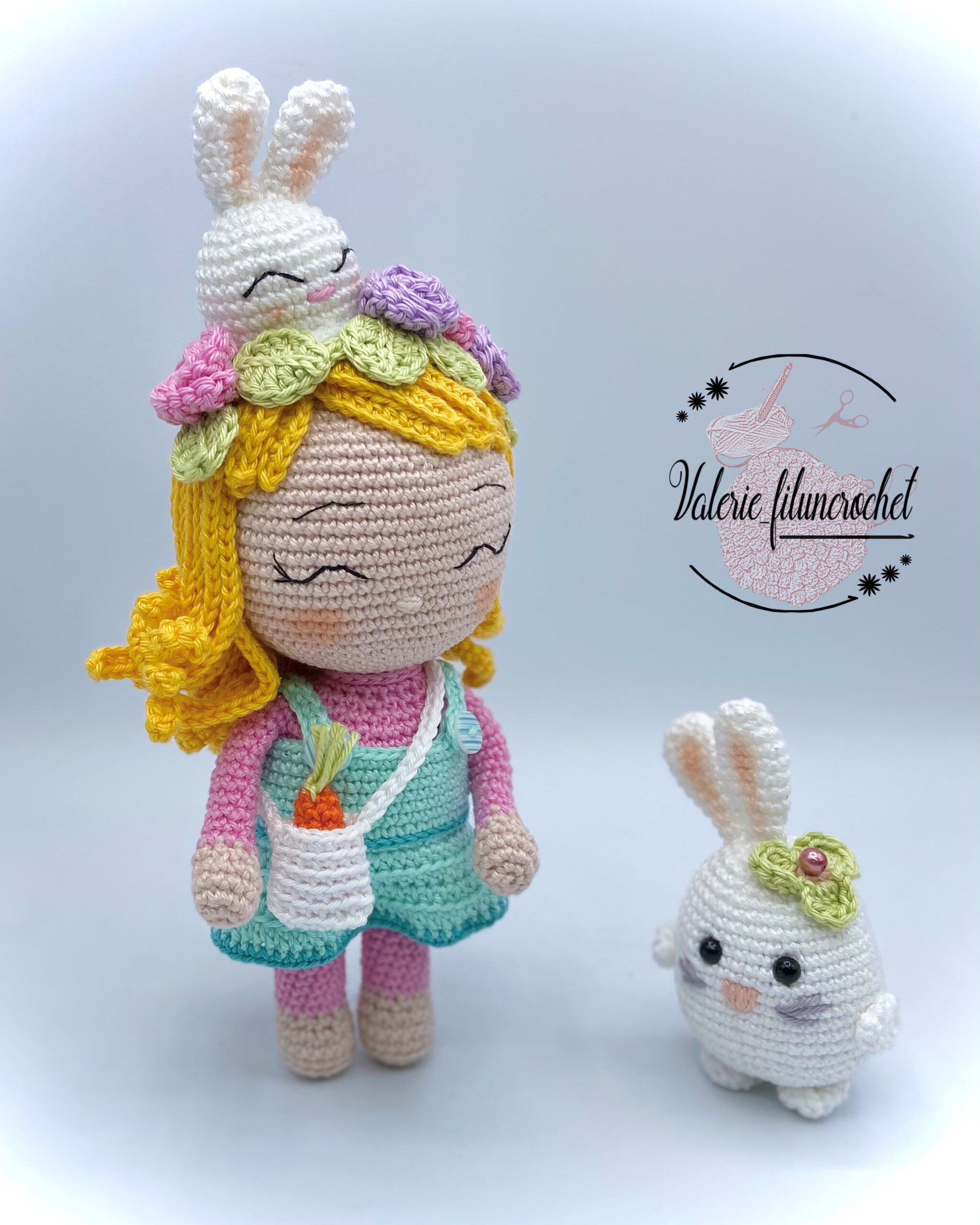 Valerie Fil Un Crochet Mélanie fête Pâques patron crochet PDF Pâques