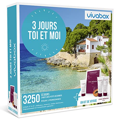Vivabox Séjour & Week-end 3 Jours Toi et Moi coffret séjour couple