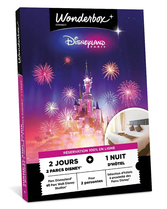 Wonderbox Connect Disneyland Paris Séjour coffret 2 pers 2 jours