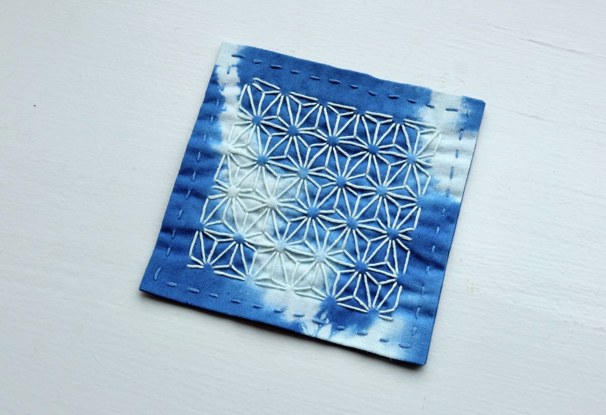 Isager Workshops Indigo et Sashiko atelier teinture