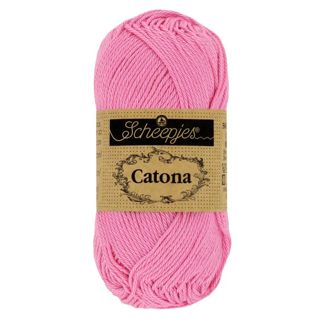 Scheepjes Catona 0519 Fresia fil coton violet