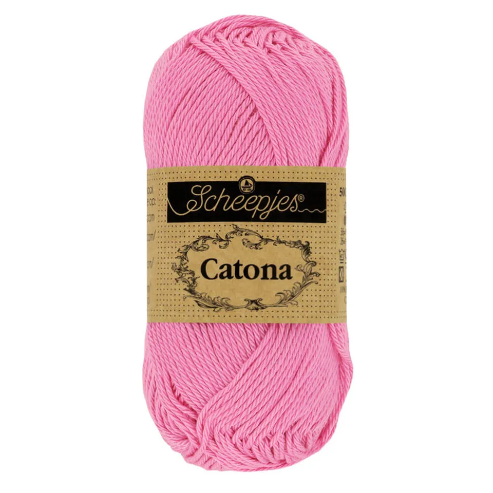 Scheepjes Catona 0519 Fresia fil coton violet