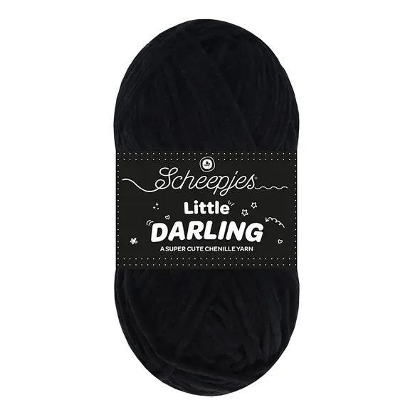 Scheepjes Little Darling 410 fil chenille velours doux Panda