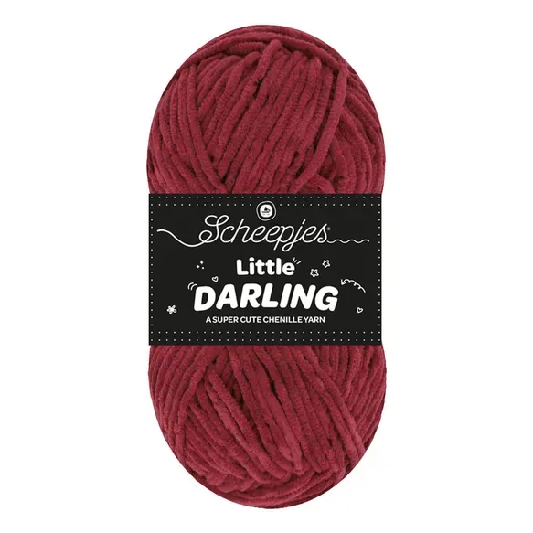 Scheepjes Little Darling 444 fil chenille pelote velours bébé