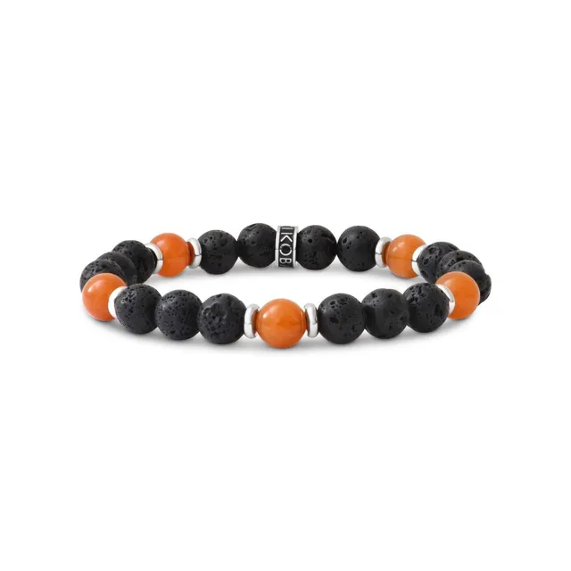 IKOBA Aventurine Orange bracelet lave 8mm pierre orange