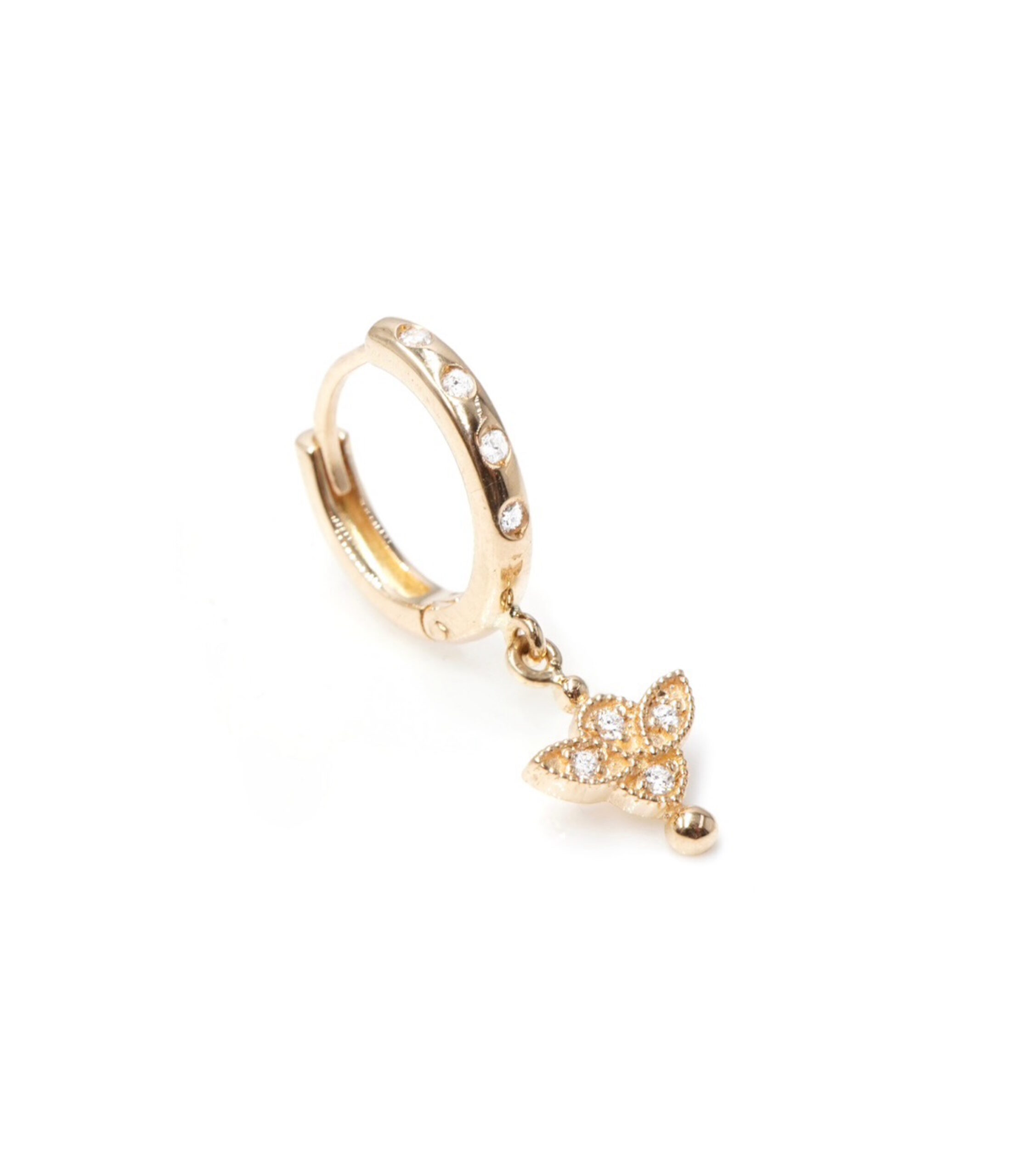 Angèle Brousse Romance créole pendante or 18 carats diamants