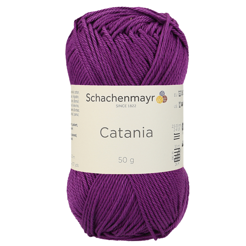 Schachenmayr Catania 0282 Phlox fil coton pelote