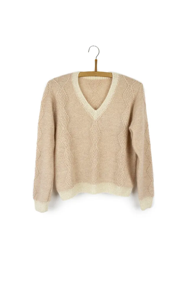 Isager Frosty opskrift patron tricot pull hiver
