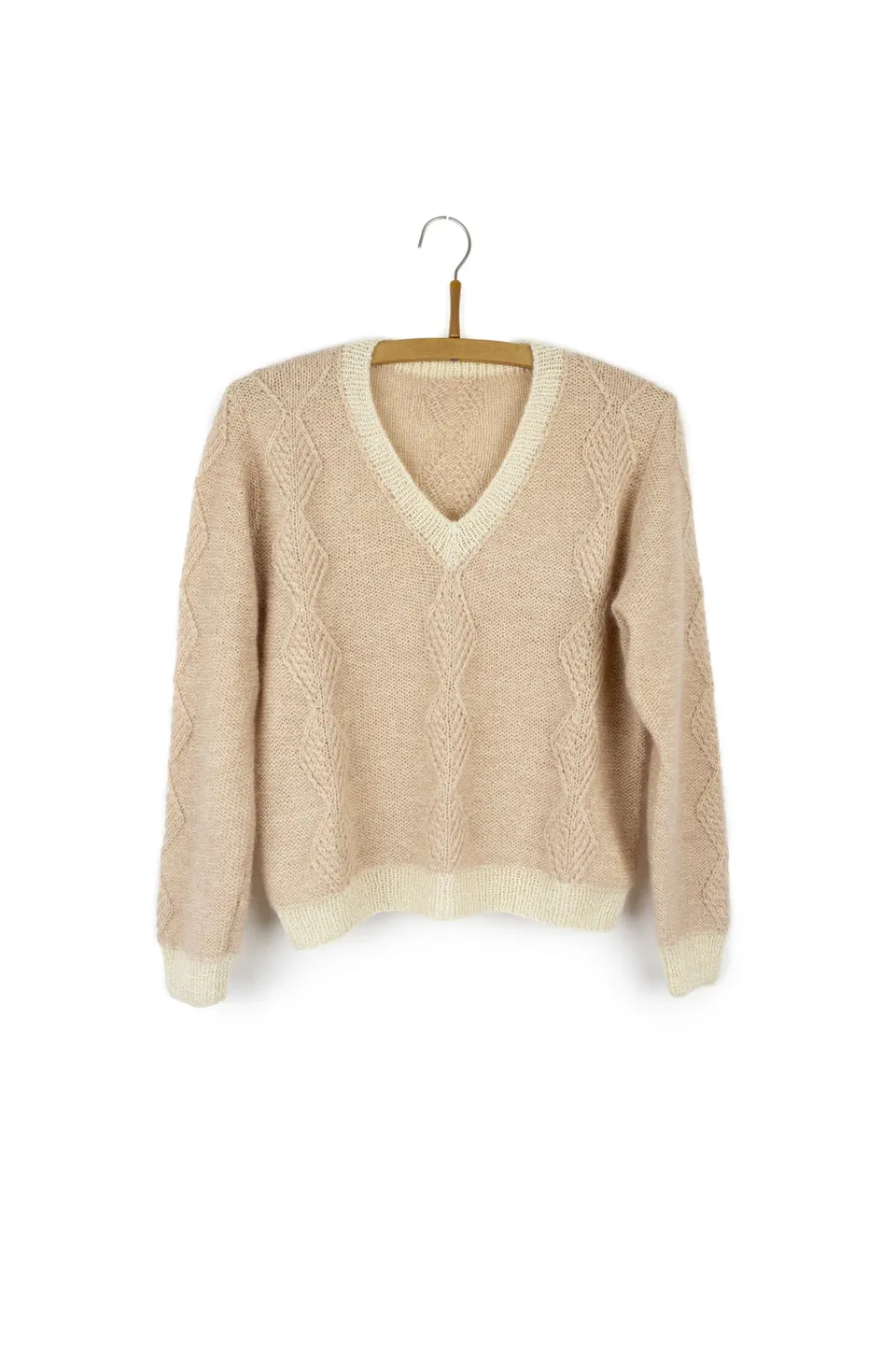 Isager Frosty Kit Tricot Pull Laine