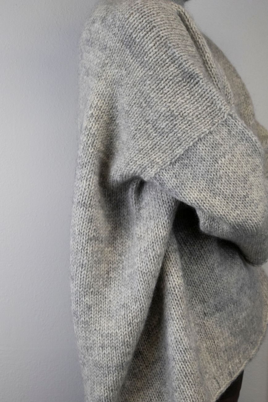 Isager Snug Sweater kit tricot pull chaud