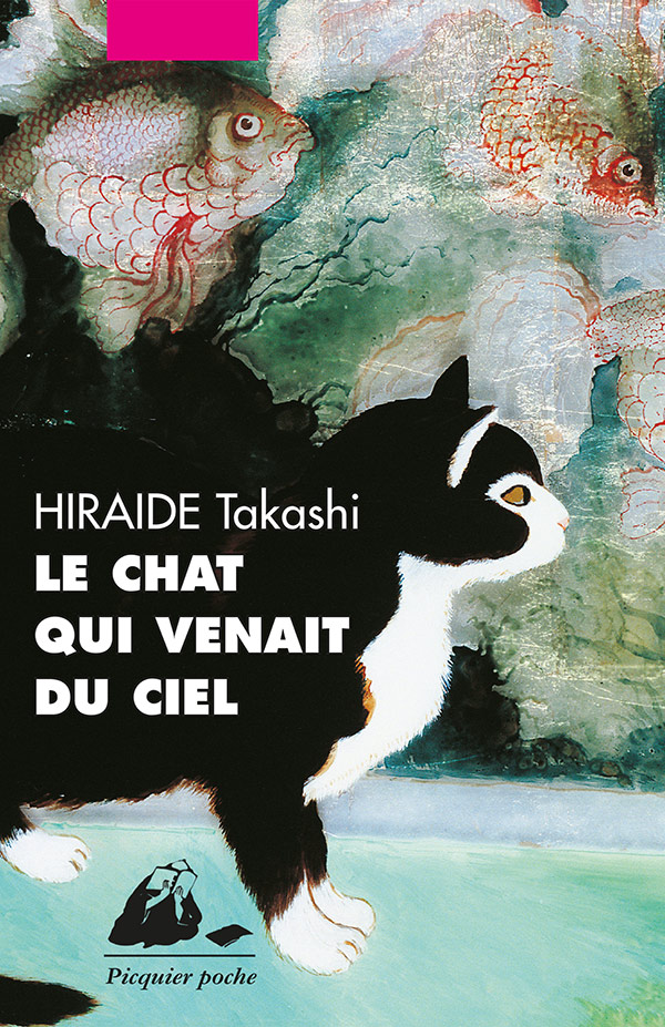 Éditions Picquier Le Chat qui venait du ciel roman japonais