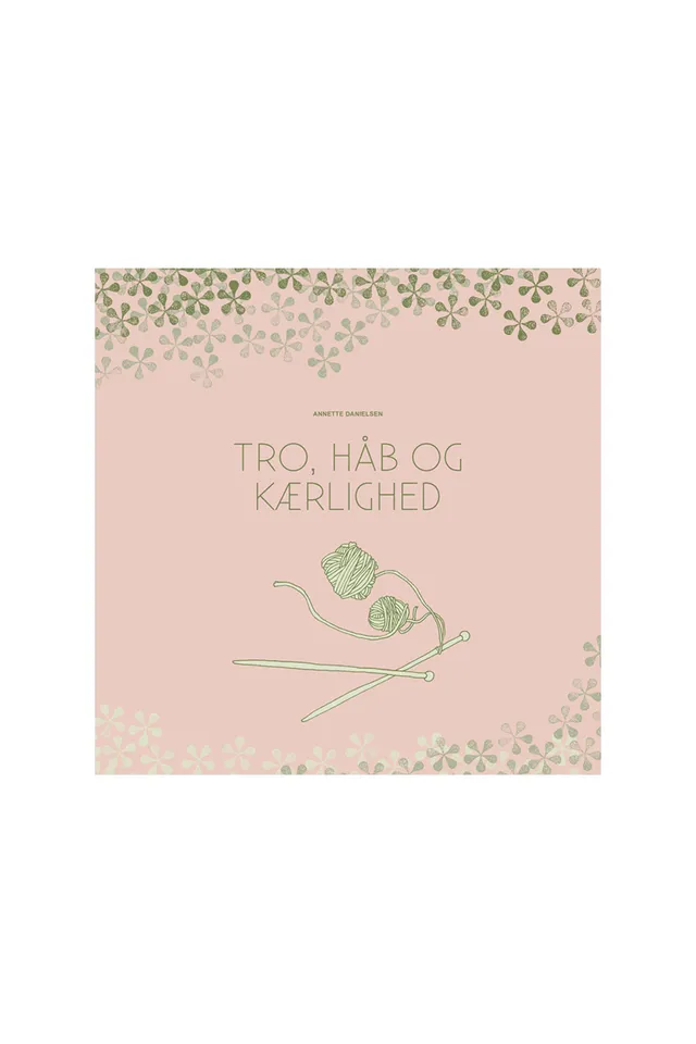 Isager Books Tro Håb og Kærlighed livre tricot