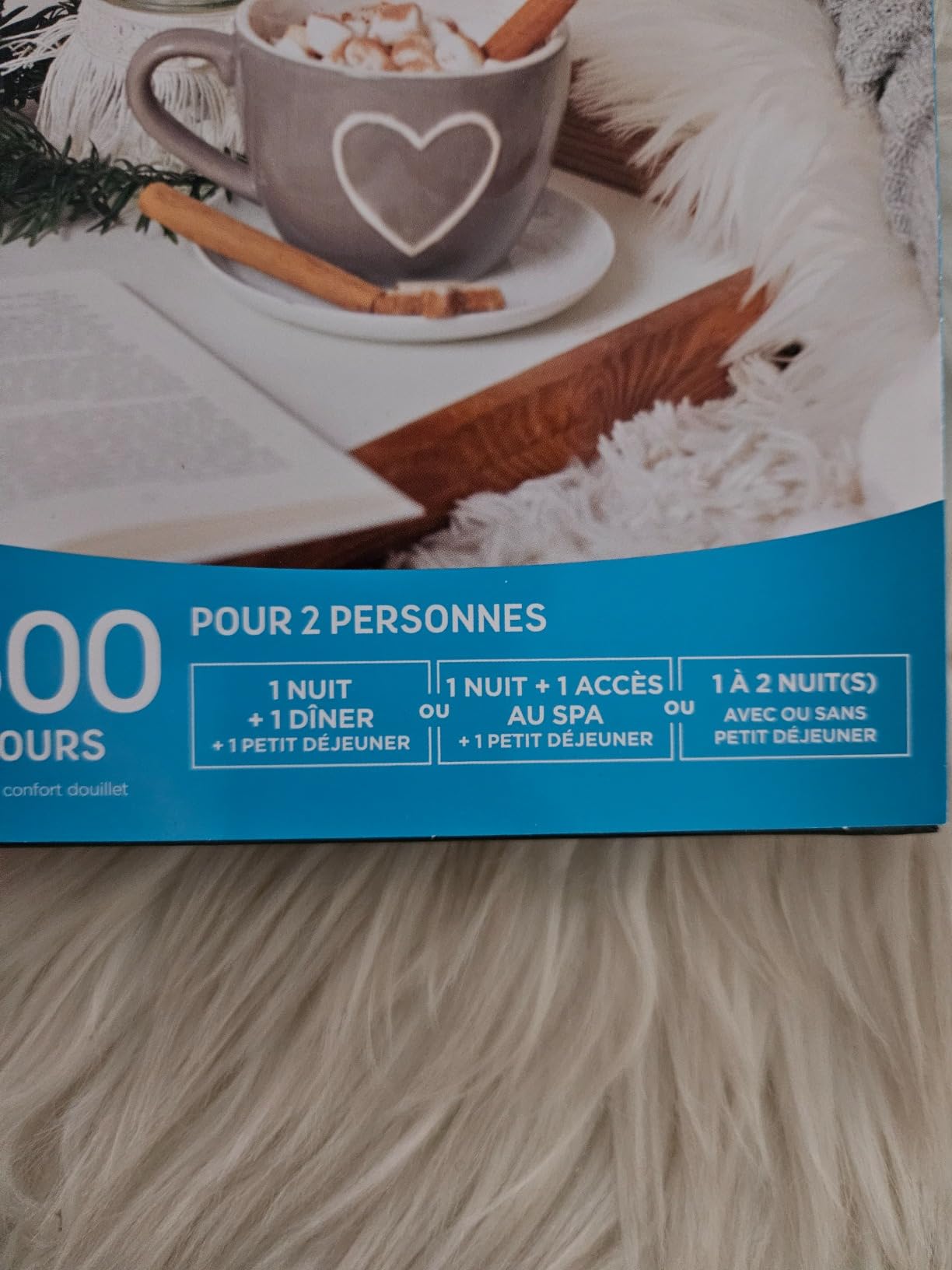 Wonderbox Week-End Cocooning coffret séjour 2 pers.