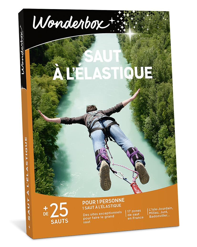 Wonderbox Saut à l’Élastique coffret cadeau 1 pers adrénaline
