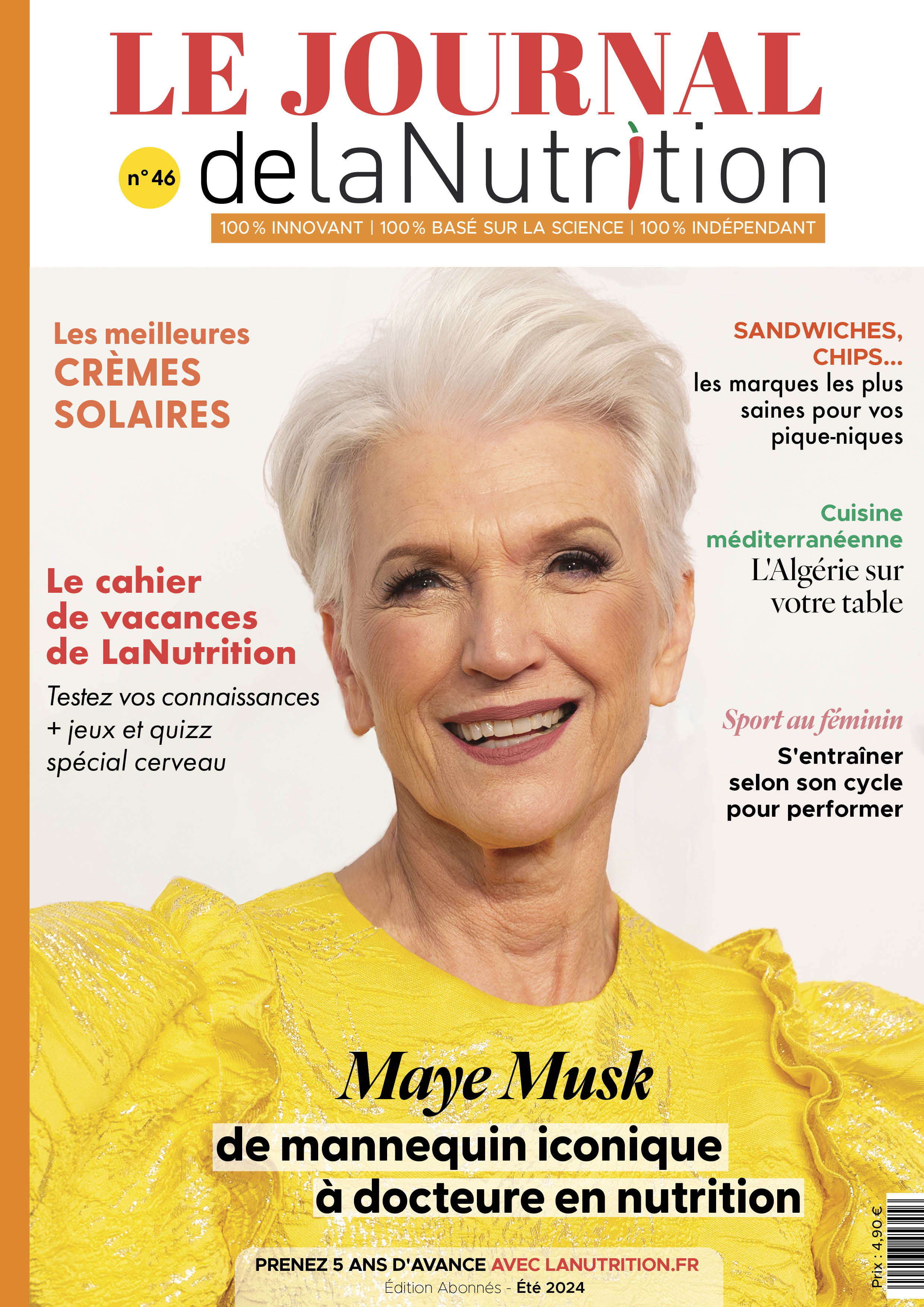 Souccar Le Journal de LaNutrition N°46 magazine nutrition été 2024 PDF