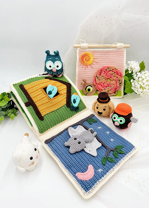 Valerie Fil un Crochet Aurore sur le Jardin livre crochet débutants A4