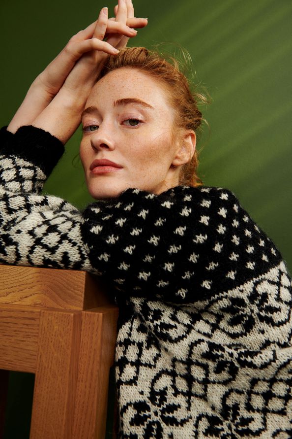 Isager Yarn Kits Taquile kit tricot pull laine