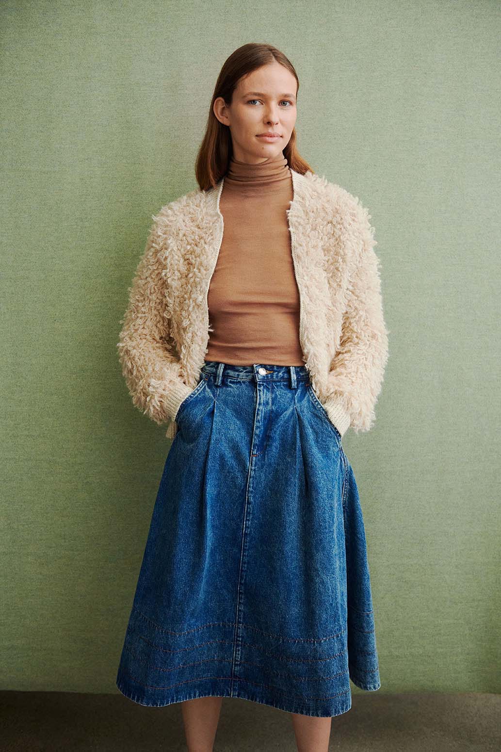 Isager Rita Jacket kit tricot veste en laine