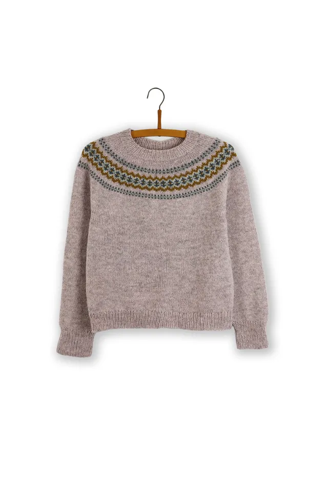 Isager Yarn Kits Laura Jumper kit pull laine