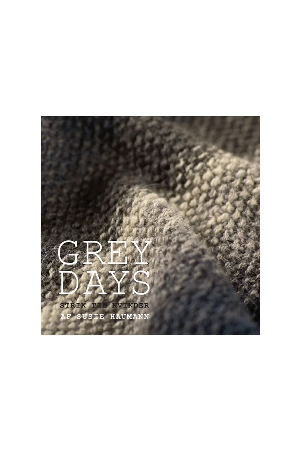 Isager Books Grey Days livre tricot laine