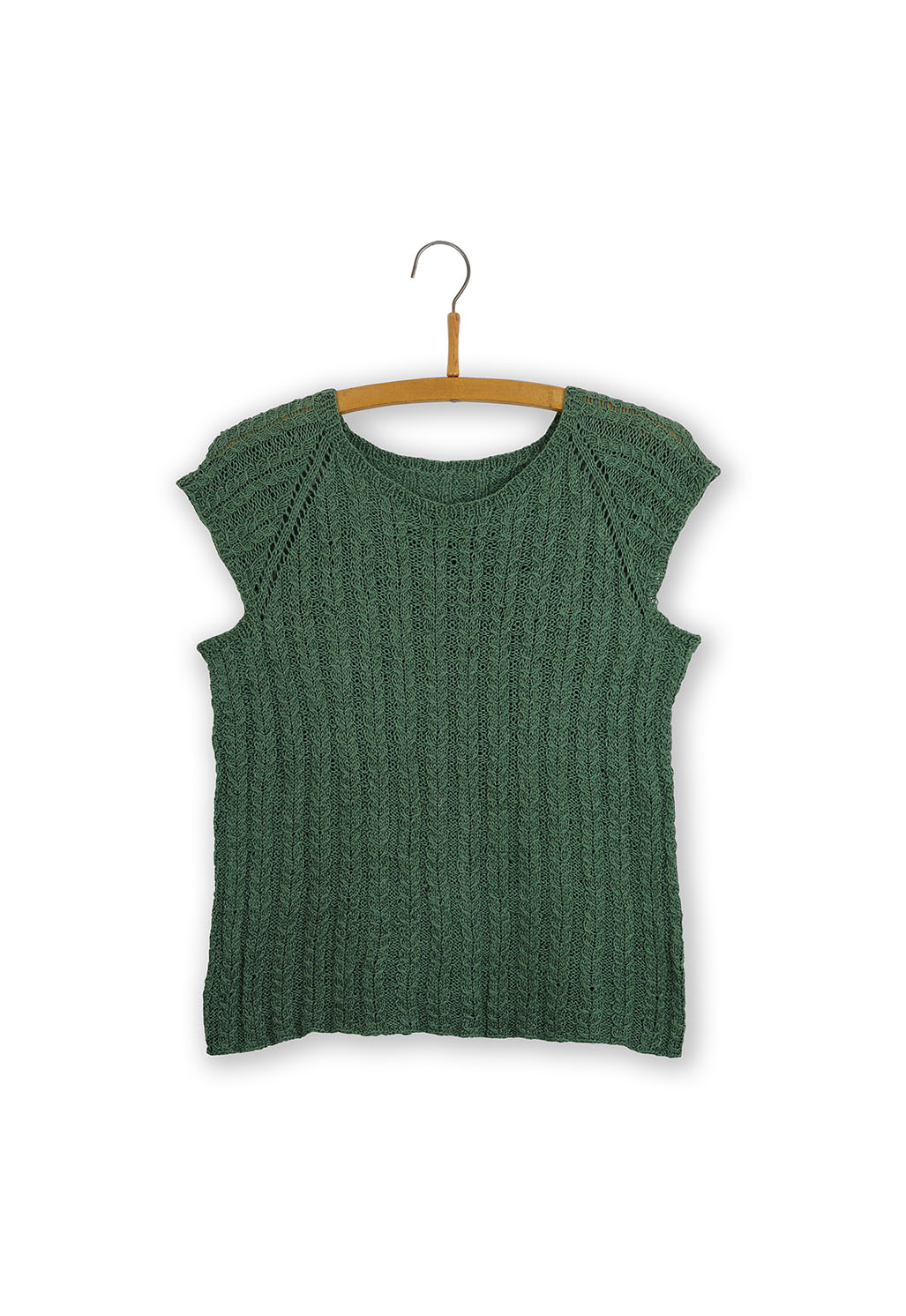 Isager Yarn Kits GRØN kit tricot pull laine
