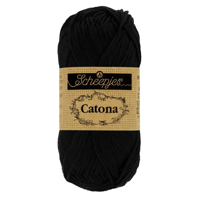 Scheepjes Catona 0110 fil coton crochet 50 g
