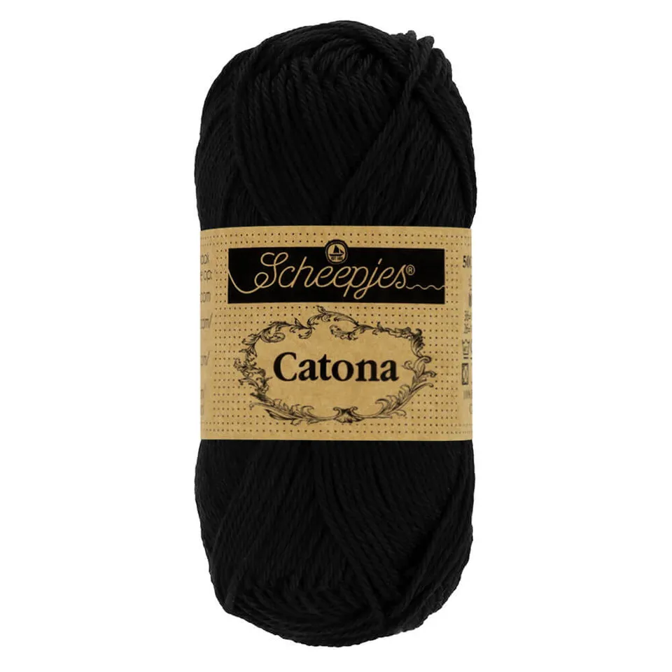 Scheepjes Catona 0110 fil coton crochet 50 g