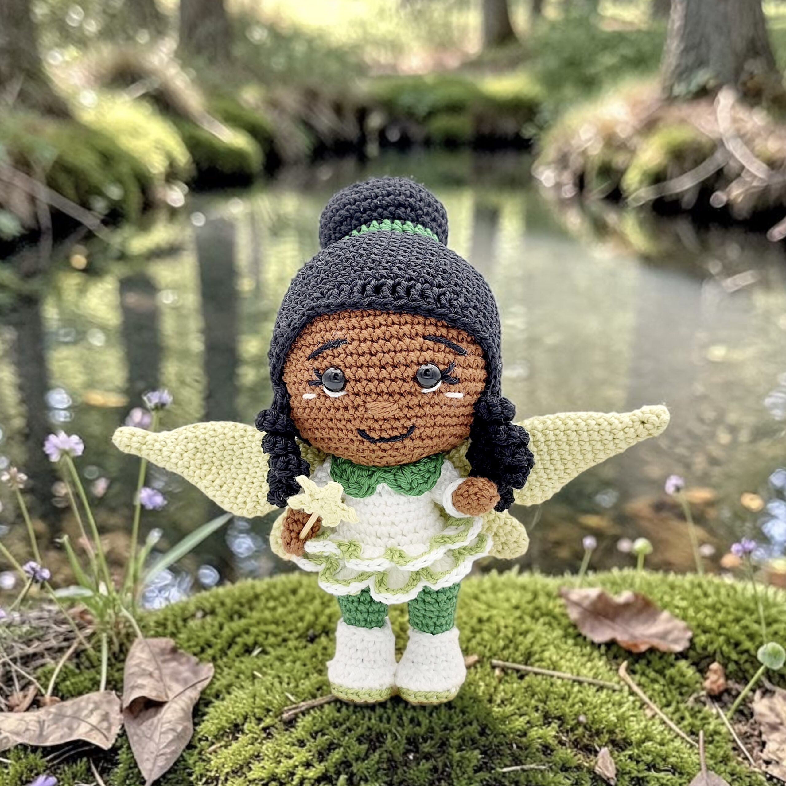 Féélicia Flora fée patron crochet tutoriel