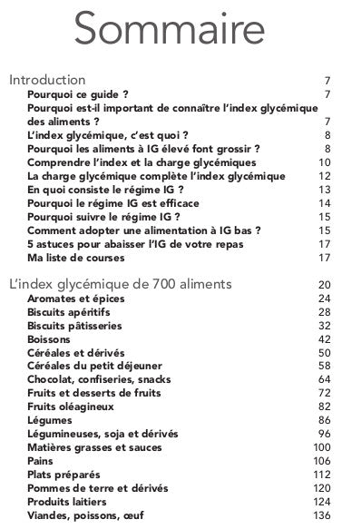 Souccar Indice glycémique Guide des index glycémiques livre broché IG bas