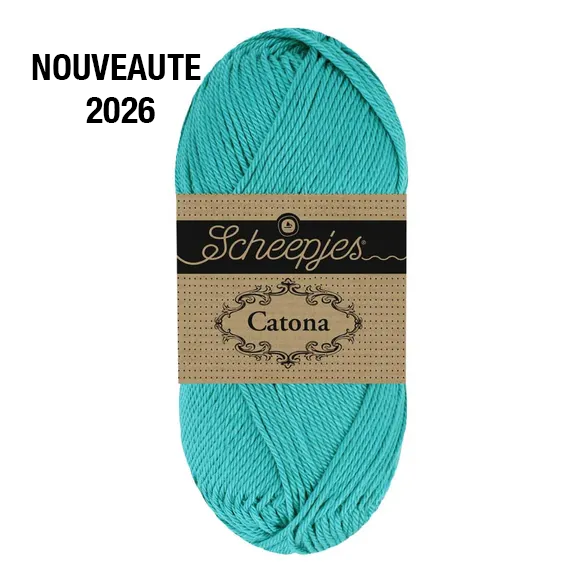 Scheepjes Catona fil coton 0090 pelote 50g mercerisé
