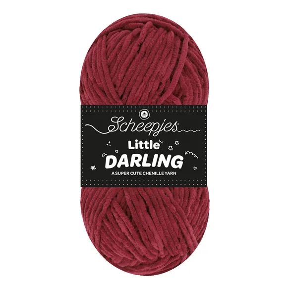 Scheepjes Little Darling 444 fil chenille pelote velours bébé