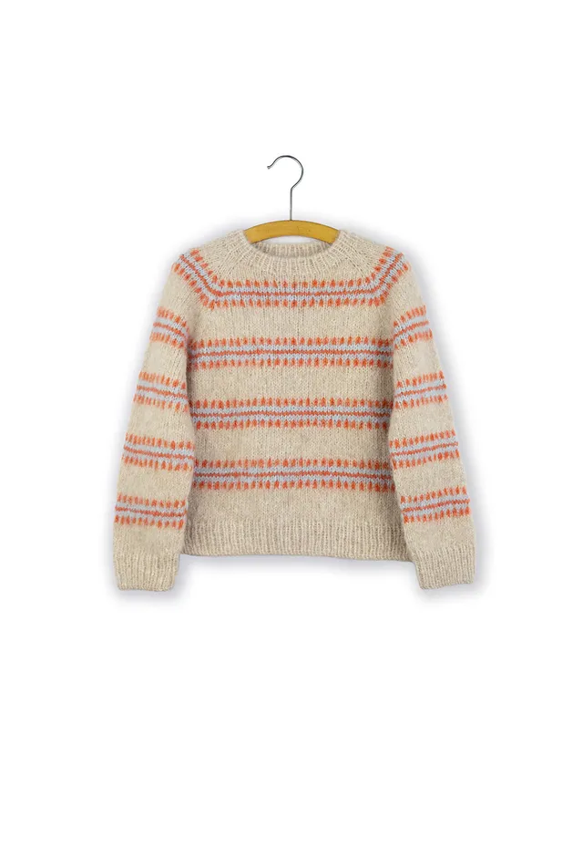 Isager Yarn Kits Little Norma Sweater kit pull